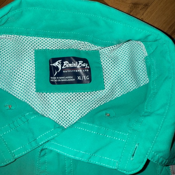 Bimini Bay outfitters fishing shirt men’s XL‎ outdoor, fishing, summer - Picture 3 of 7